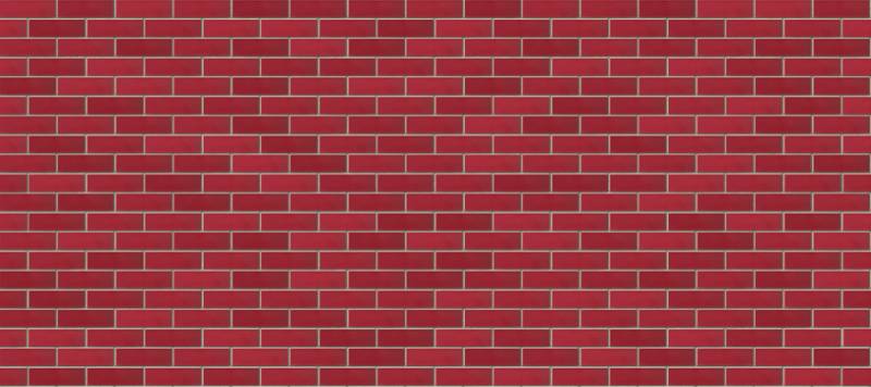 Burgundy Red Glazed