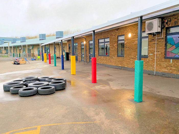 The Wyvern School - Coniston wall mounted canopy