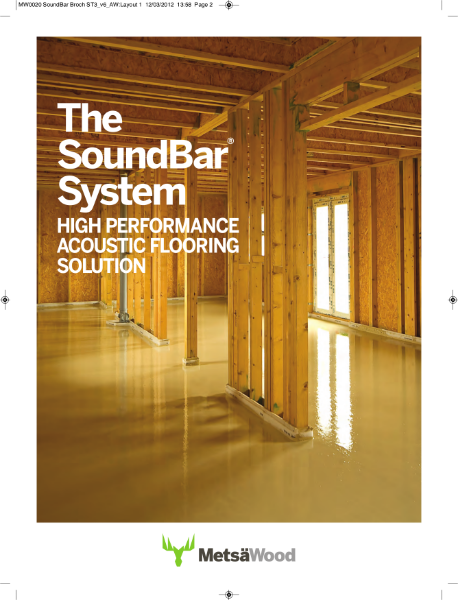 SoundBar and Gyvlon SoundBar Screed Acoustic Solution
