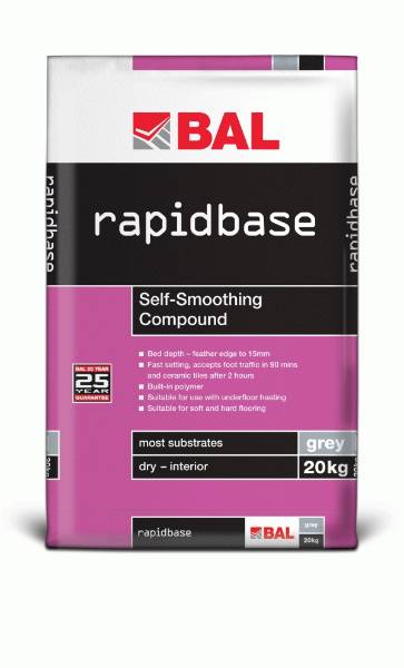 Rapidbase - Self-smoothing compound