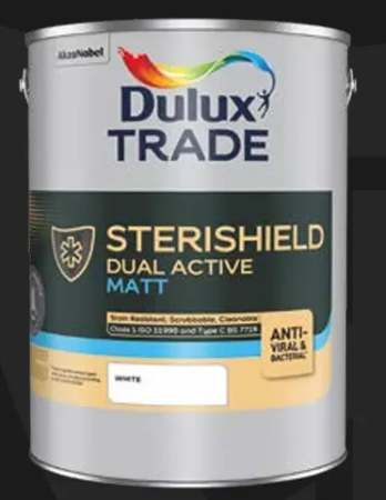 Dulux Trade Sterishield Dual Active Matt
