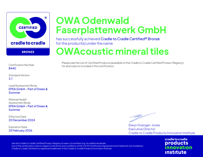 Cradle to Cradle Certified