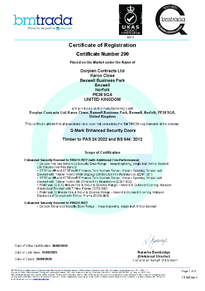 Q-Mark Enhanced Security Certification