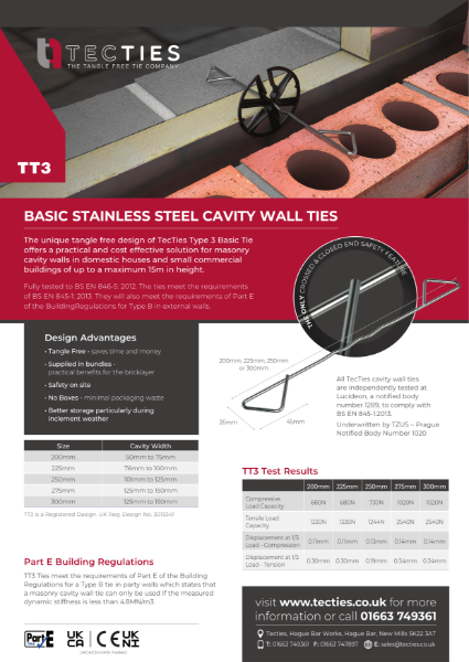 Tecties TT3 datasheet