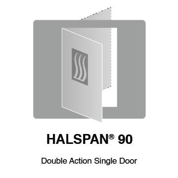 HALSPAN® 90 Fire Rated Interior Grade Door Blanks - Double Acting Single Doors