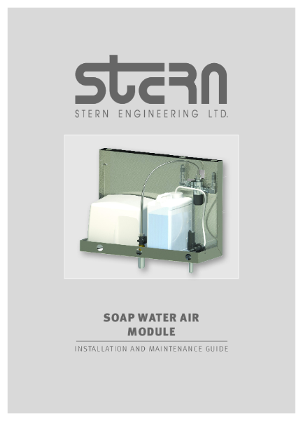 Soap Water Air Module - Installation Guide