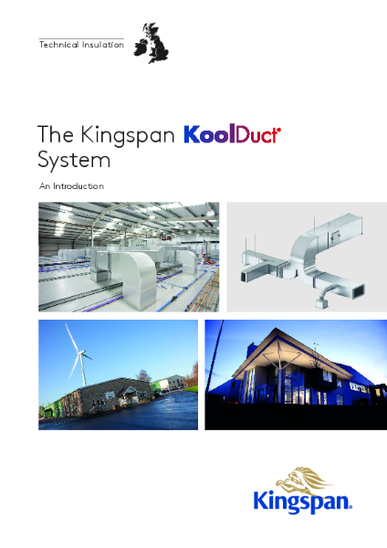 The Kingspan KoolDuct System, introduction