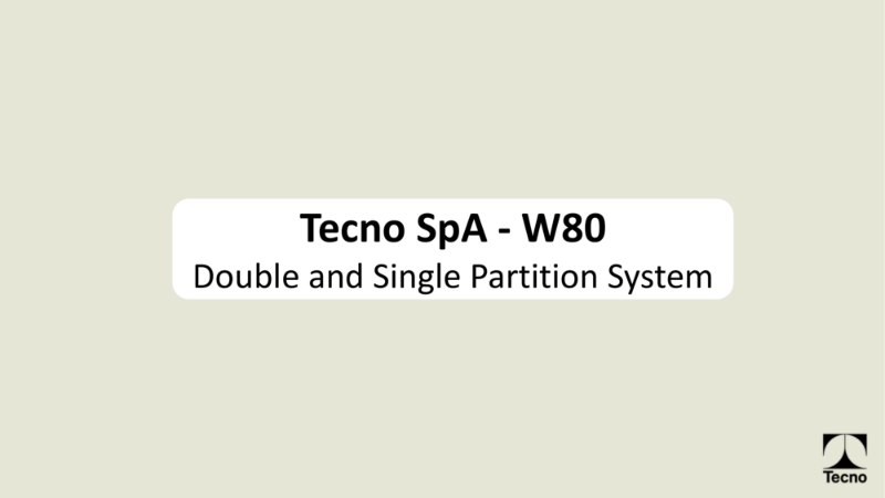 Tecno W80 Double and Single Partition system