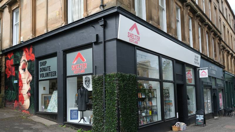 Shelter Scotland’s Botanics Community Shop, Glasgow