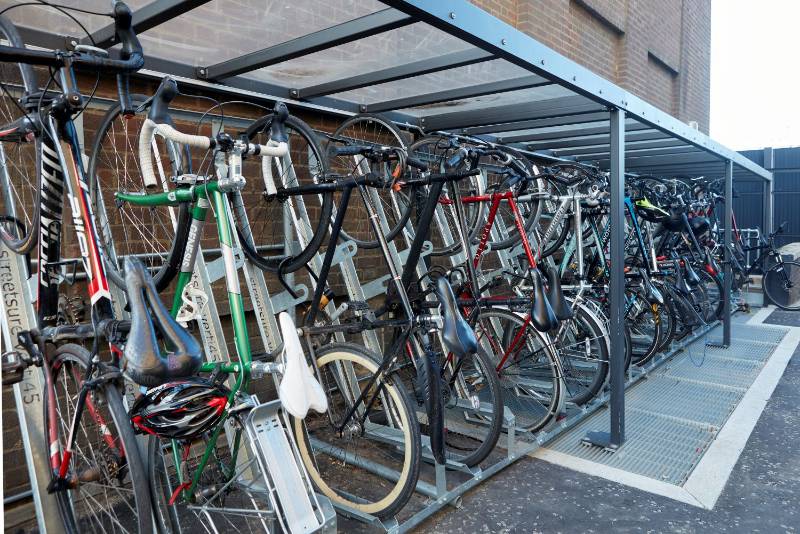 Cycle/Bike Parking Shelters at Tintagel House, London