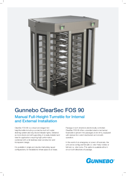 Gunnebo UK Ltd | Literature | NBS Source