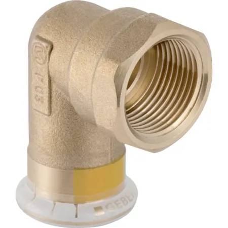 Geberit Mapress Copper Elbow Adaptor 90° With Female Thread (Gas)