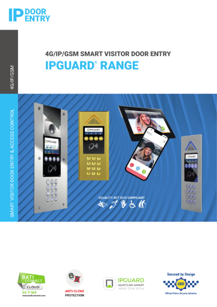 IPGUARD 4G/GSM Smart Visitor Door Entry & Access Control System