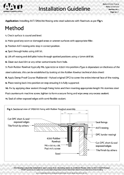 installation_guideline_sn30_60_steel_rawlnut_m6machine_Rev_2