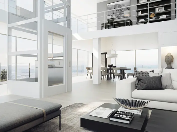 NEW Stannah Midlift PL2 vertical platform lift - Compact Platform Lift