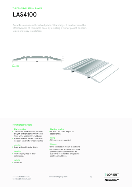 LAS4100 datasheet