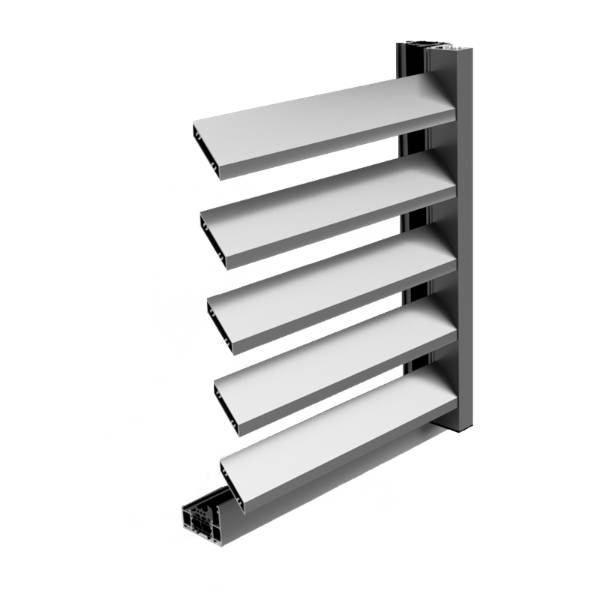 Aluminium Louvre Guarding - NOTEAL 