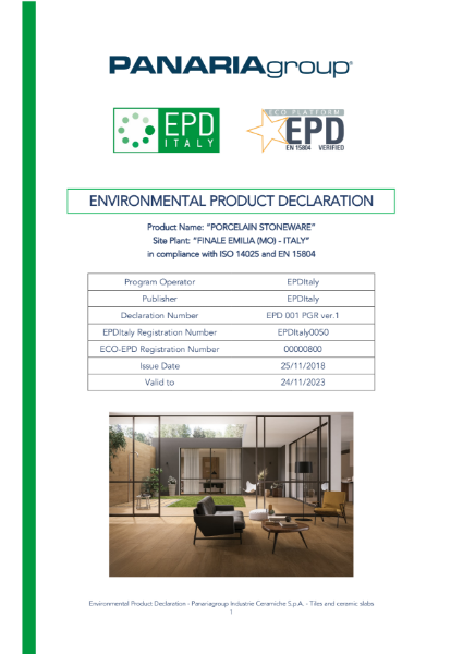 Environmental Product Declaration