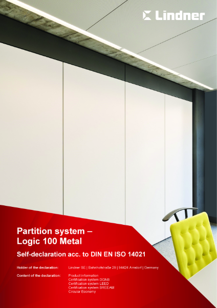 Lindner Logic 100 Metal - Self-declaration 