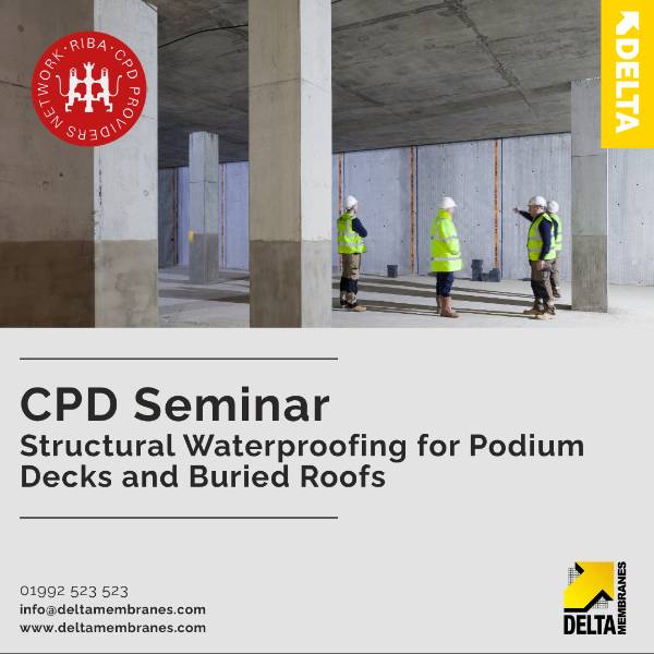 Structural Waterproofing for Podium Decks and Buried Roofs