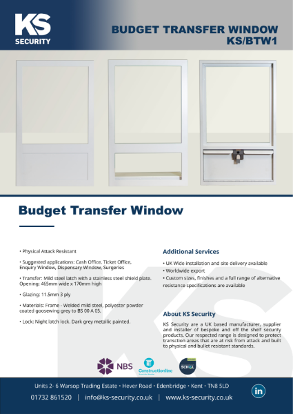 Budget Transfer Window