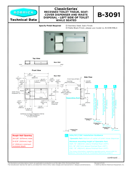 Technical Data Sheet B-3091