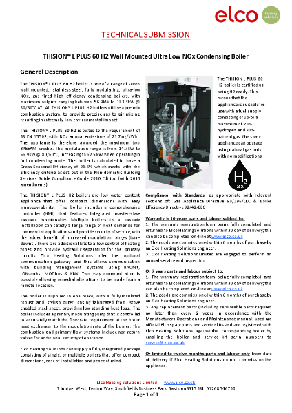 Technical Submission - THISION L PLUS 60 H2