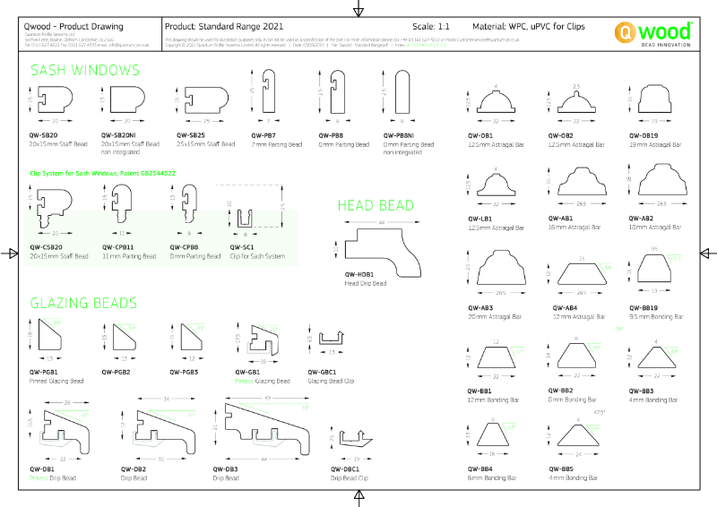 Qwood Standard Range - Windows