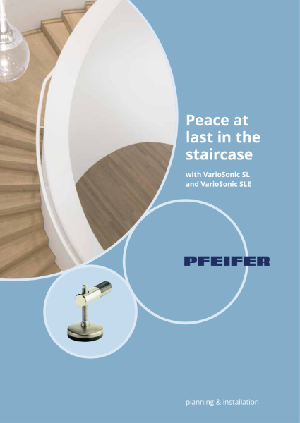 Pfeifer Staicase Bearing System Product Catalogue