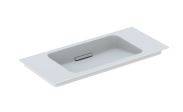 Geberit ONE vanity basin CleanDrain, small projection - Vanity Basin