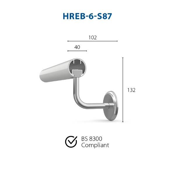 CS Acrovyn® HREB-6 Handrail