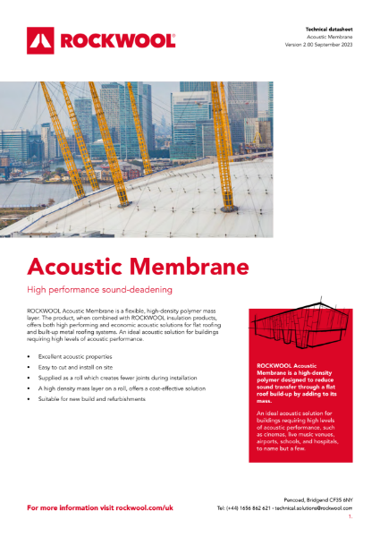 Acoustic Membrane - Datasheet