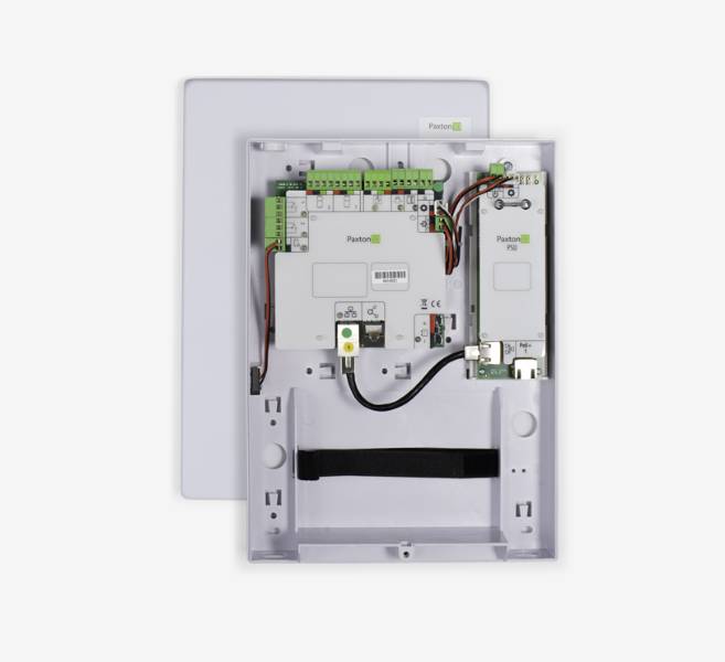 Paxton10 Controller in PoE 12v, 1.8A PSU In Cabinet - Single Door Access Control Unit