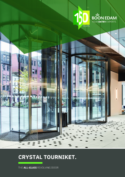 Crystal Tourniket – All-Glass Revolving Door | Brochure