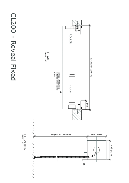 CL200 Reveal fix drawing
