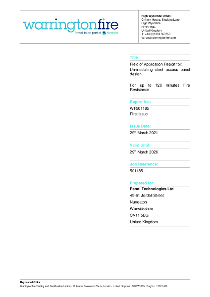 Meter Over Box Test Report