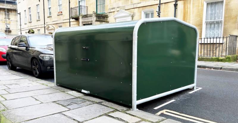 Bath and North East Somerset Council is the Latest Local Authority to Receive FalcoPod Bike Hangars