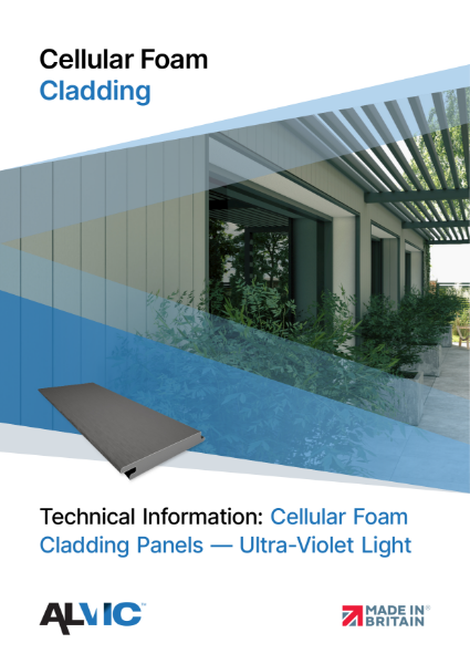 Cellular Foam Cladding Panels - Technical Information - Ultra-Violet Light