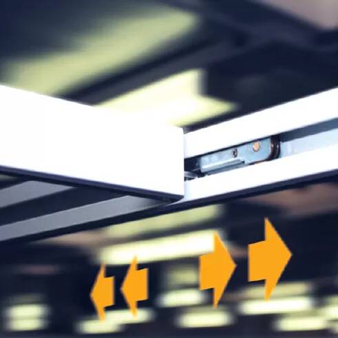 Yewdale Movatrack® 101 Mobile Cubicle Curtain Track