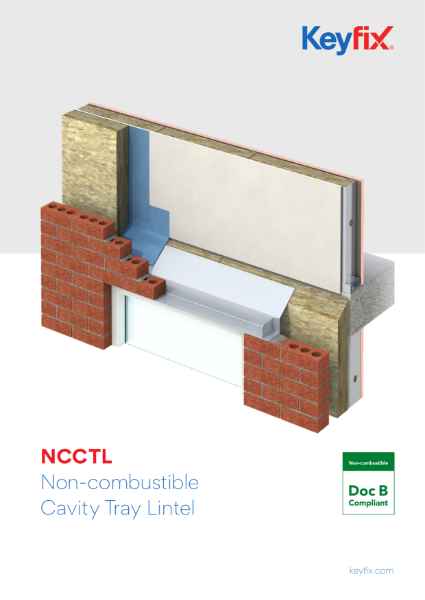 Keyfix Non-combustible Cavity Tray Lintel Installation Guide