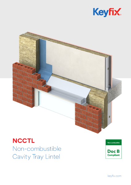 Keyfix Non combustible Cavity Tray Lintel Installation Guide Keyfix 