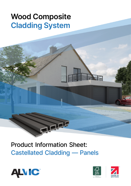Product Information Sheet: Castellated Cladding Panels - Castellated Composite Cladding System