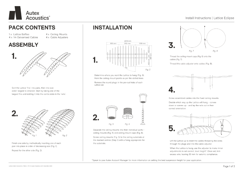 Lattice Install Instructions