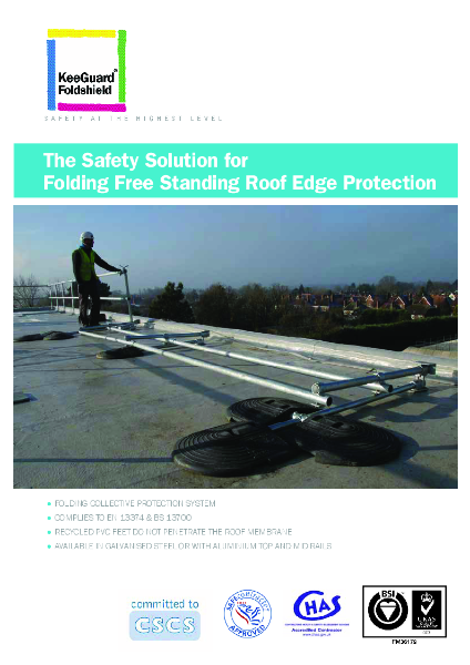 Kee Guard® Foldshield Sales Brochure Excerpt