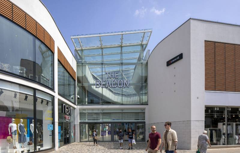 The Beacon Shopping Centre - Creating a welcoming, safe and efficient entrance in Eastbourne’s popular shopping Centre.