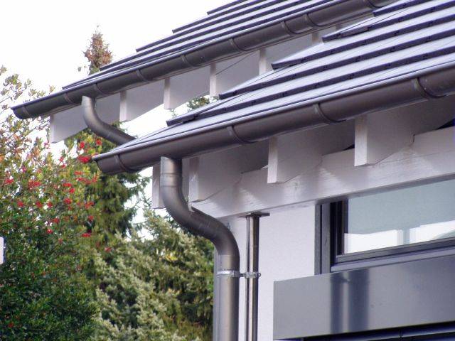 NedZink Zinc External Rainwater Roof Drainage System