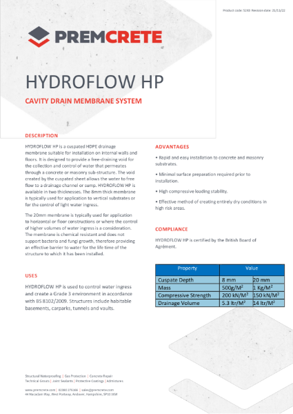 Hydroflow HP TDS