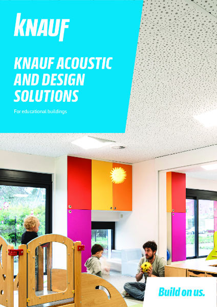 Knauf Acoustic & Design Solutions for Educational Buildings Brochure