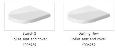 Darling New Toilet Seat and Cover