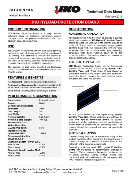 Hyload protection board